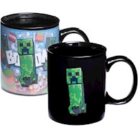 Paladone Minecraft Creeper, taza térmica cambia color oficial